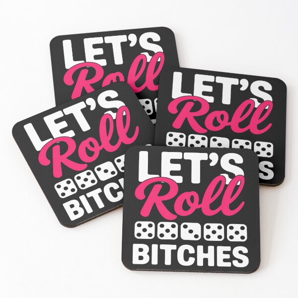 Item preview, Womens Let's Roll Bitches Player Bunco Dice Game Party Night designed and sold by EntroRhim.