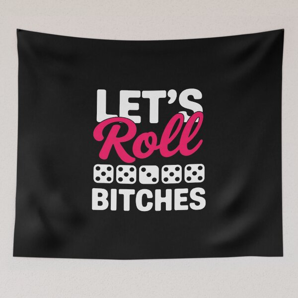 Item preview, Womens Let's Roll Bitches Player Bunco Dice Game Party Night designed and sold by EntroRhim.