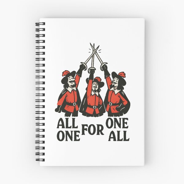 Item preview, Los tres mosqueteros todos para uno designed and sold by CamaleonDesigns.