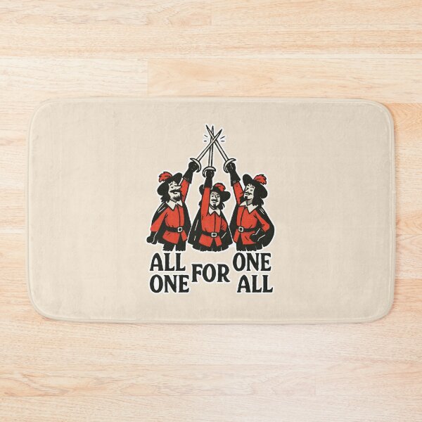 Item preview, The three musketeers all for one  designed and sold by CamaleonDesigns.