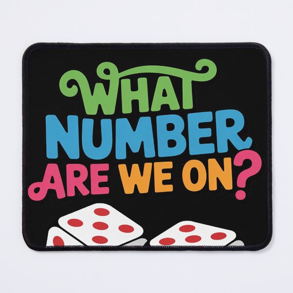 Item preview, What Number Are We On Bunco Dice Game Night Player designed and sold by EntroRhim.