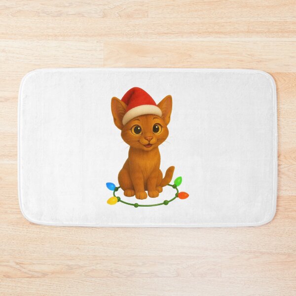 Item preview, Christmas African Golden Cat designed and sold by Sillytoe.