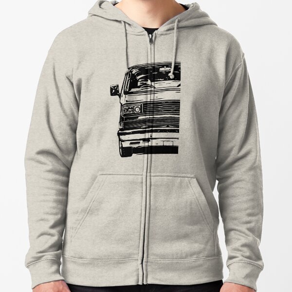 T3 "OLS" Zipped Hoodie