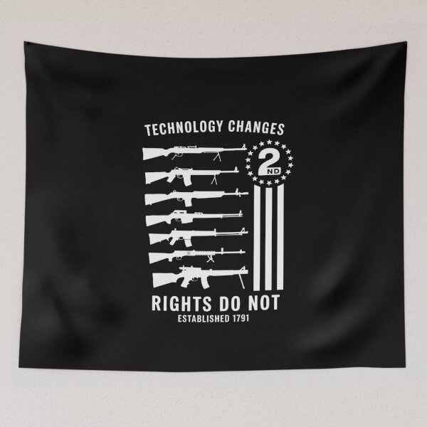 Item preview, Technology Changes Rights Do not Gun Rights 2A Statement designed and sold by Viepenny.