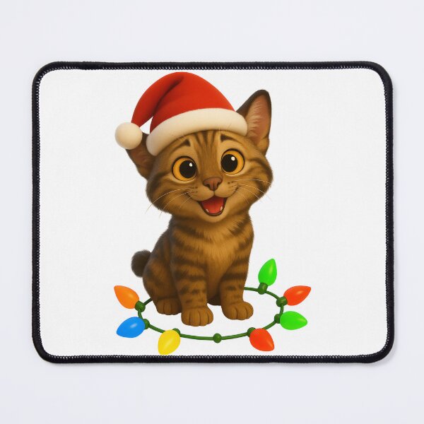 Item preview, Christmas American Bobtail Cat designed and sold by Sillytoe.