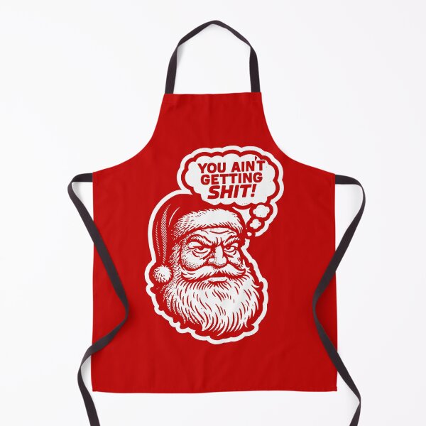 Item preview, funny santa quote  designed and sold by CamaleonDesigns.