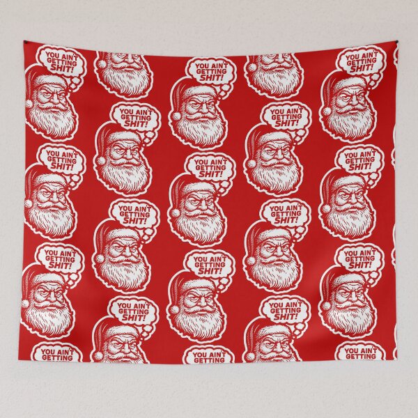 Item preview, funny santa quote  designed and sold by CamaleonDesigns.