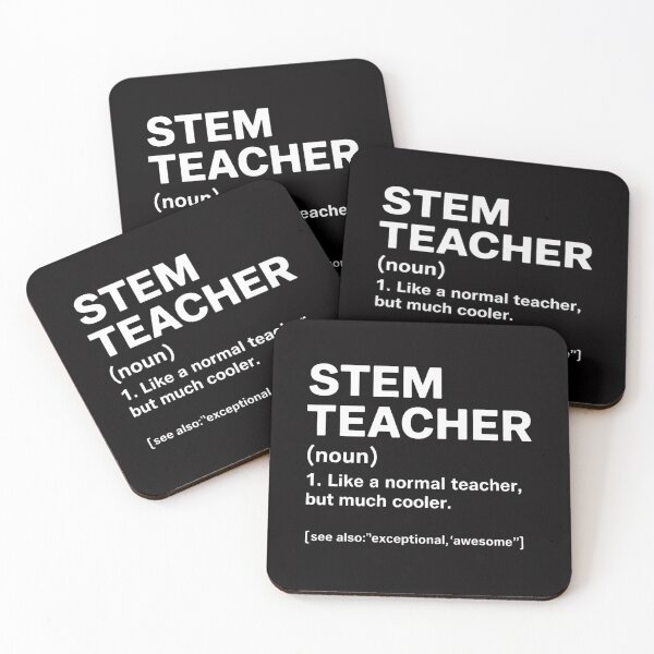 Item preview, STEM Teacher Definition Science Technology Engineering Math designed and sold by Viepenny.