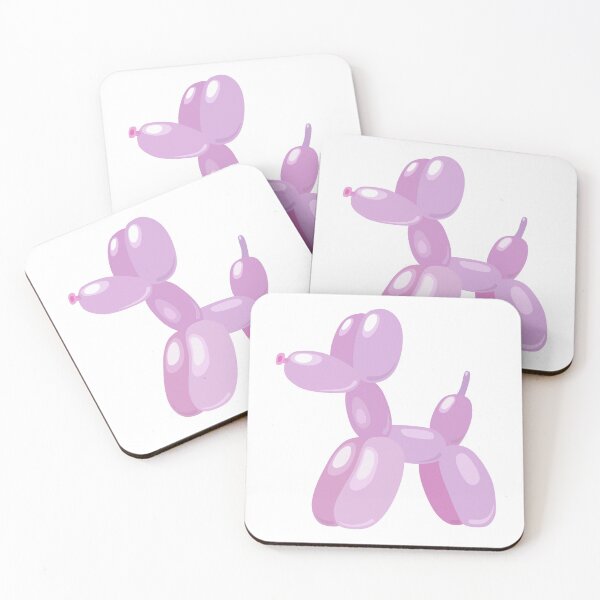 Item preview, Cute pink balloon dog designed and sold by zuperelectracat.