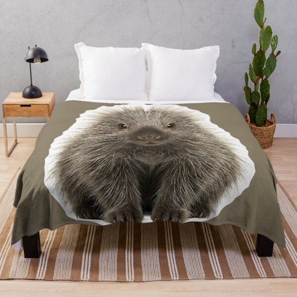 Item preview, Natural porcupine portrait designed and sold by DAGHO.