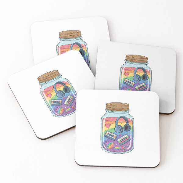 Item preview, Rainbow Mixtape Magic Jar designed and sold by GingyB.