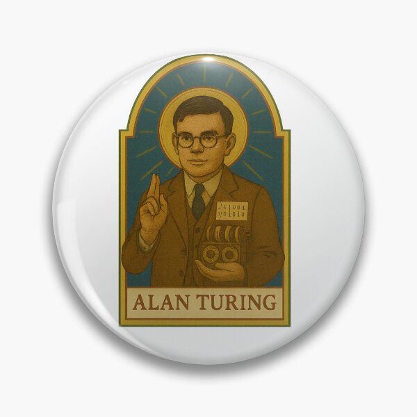 Item preview, Alan Turing designed and sold by Lizandro  Serrano Pacheco.
