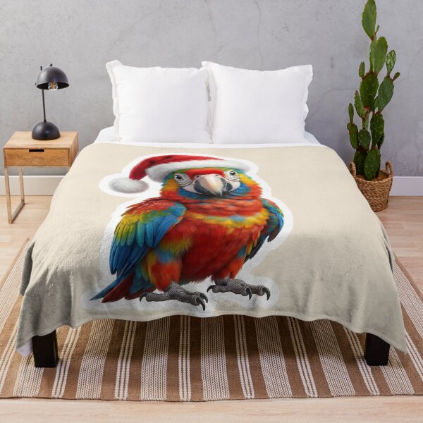 Item preview, Colorful parrot in festive attire designed and sold by DAGHO.