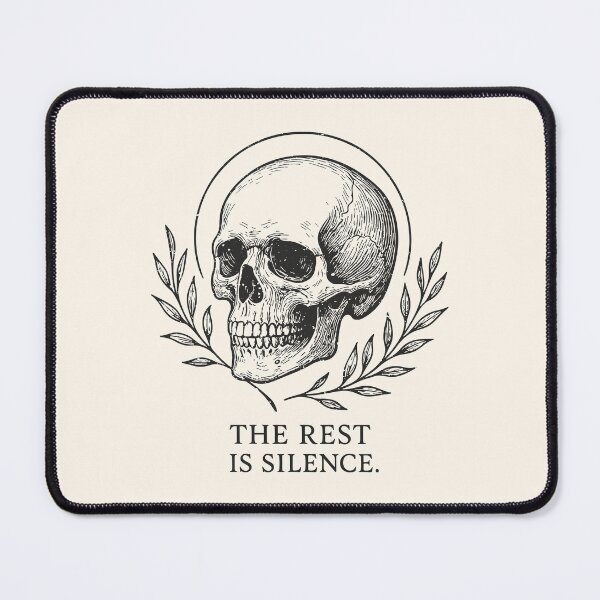Item preview, hamlet the rest is silent designed and sold by CamaleonDesigns.