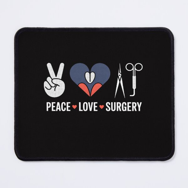 Item preview, Peace Love Surgery Surgical tech Surgeon gifts for men women designed and sold by Viepenny.