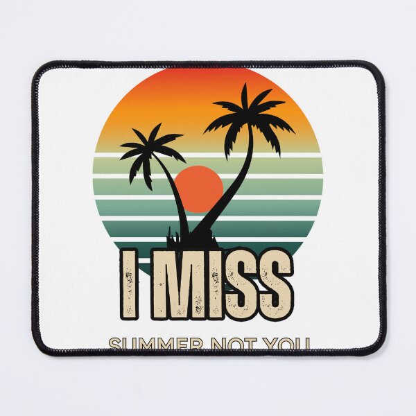 Item preview, Tropical Summer Nostalgia Graphic – Funny Breakup Quote designed and sold by lkhyal.
