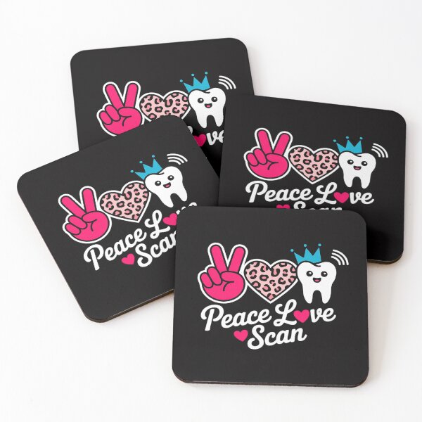 Item preview, Peace Love Scan Ultrasound Tech Ultrasound Technologist designed and sold by Viepenny.