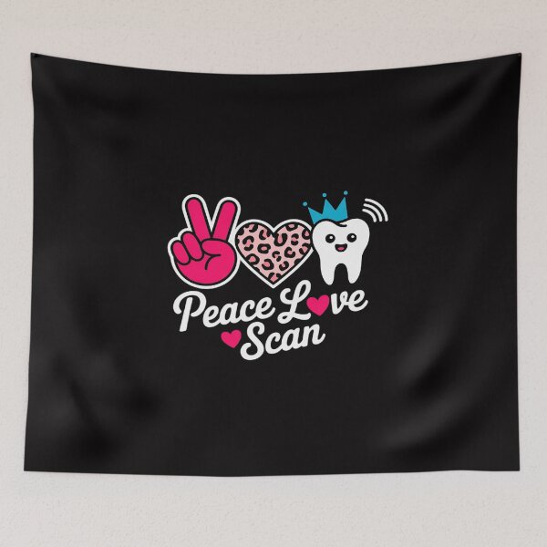 Item preview, Peace Love Scan Ultrasound Tech Ultrasound Technologist designed and sold by Viepenny.