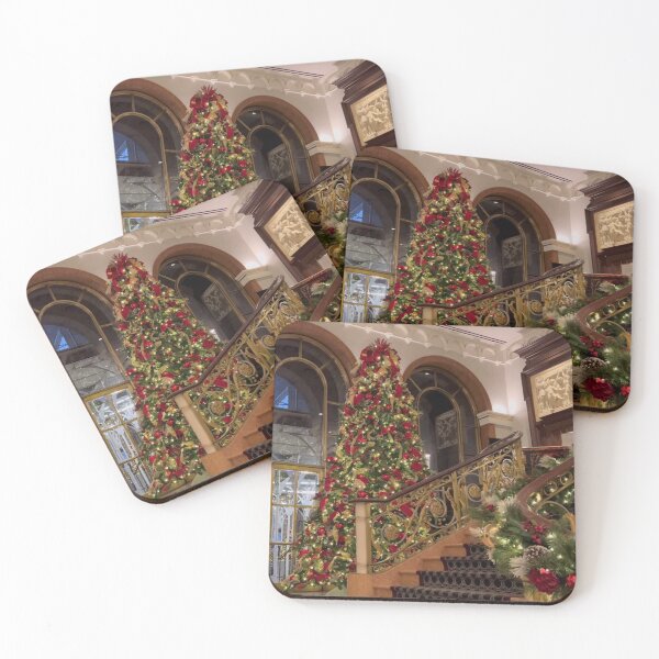 Item preview, Merry Christmas Hotel Lobby  designed and sold by NYConlineStore.