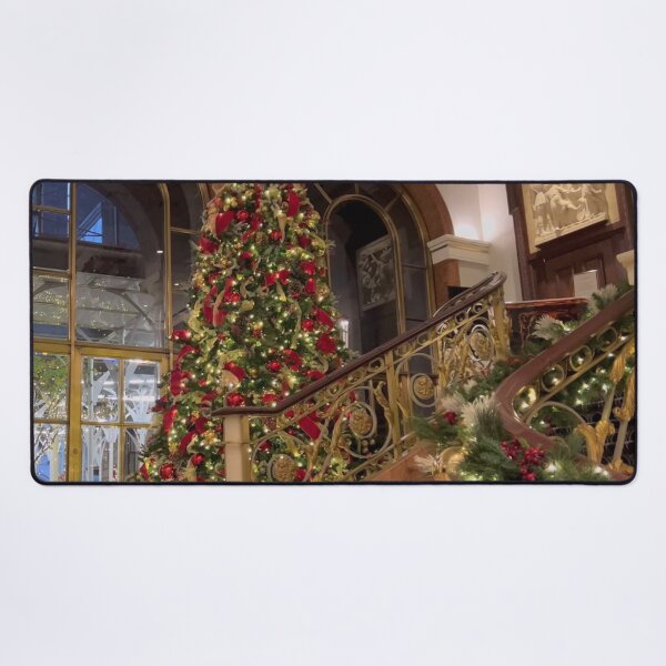 Item preview, Merry Christmas Hotel Lobby designed and sold by NYConlineStore.