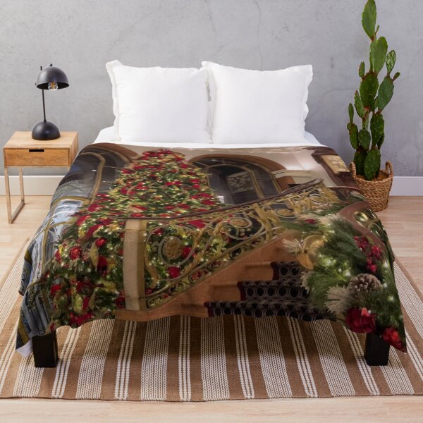 Item preview, Merry Christmas Hotel Lobby designed and sold by NYConlineStore.