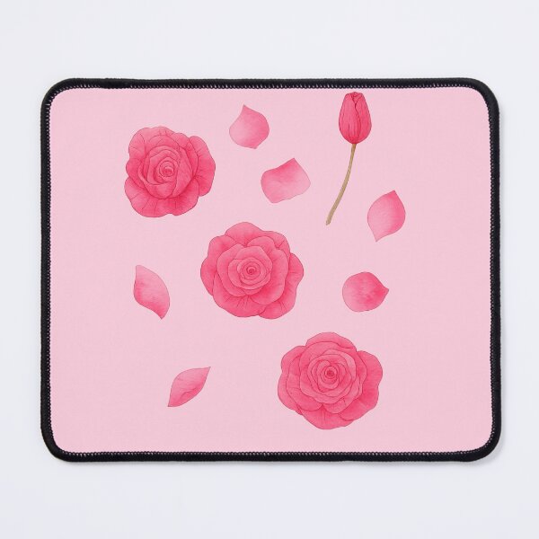 Item preview, Watercolor Rose Stickers – Pink Rose Petals Aesthetic designed and sold by PFS-.