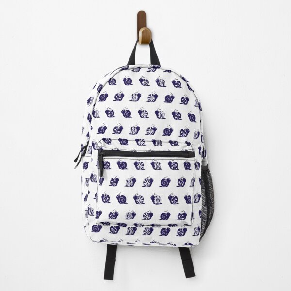 Item preview, Snails! Seamless Pattern (Navy Blue on White) designed and sold by Art and Things.