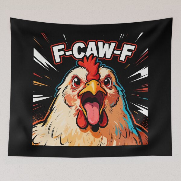 Item preview, F Caw F Chicken designed and sold by deathanarchy.