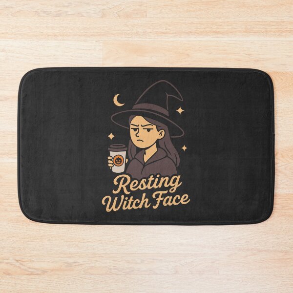Item preview, Resting Witch Face Halloween Coffee designed and sold by CamaleonDesigns.