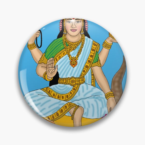 Item preview, Goddess Ganga – Sacred River Mother Artwork designed and sold by Harshit_Digital_Arts.