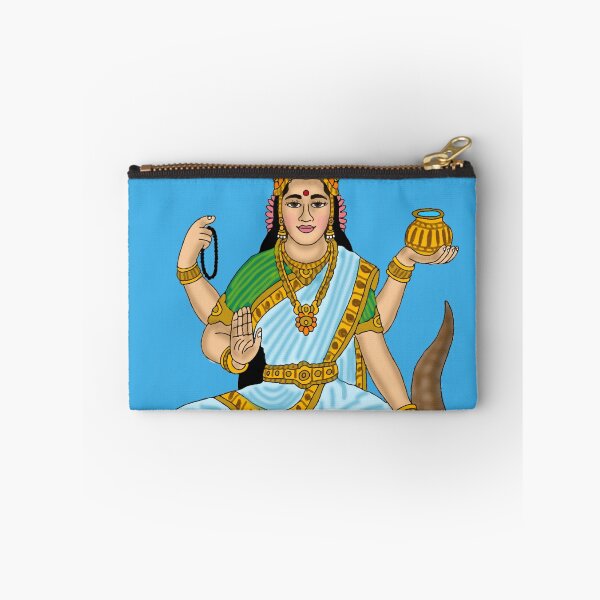 Item preview, Goddess Ganga – Sacred River Mother Artwork designed and sold by Harshit_Digital_Arts.