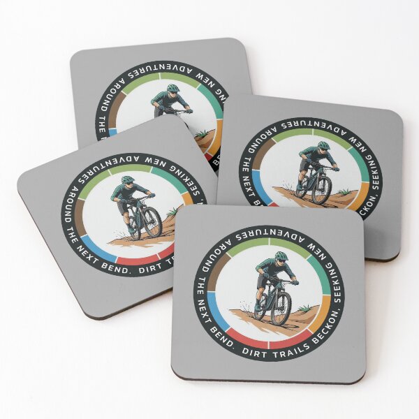 Item preview, MTB - Seeking New Adventures Mountain Biking Cycle Chart designed and sold by KiwiRider.
