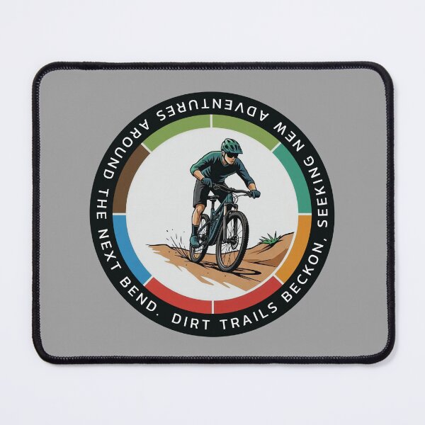 Item preview, MTB - Seeking New Adventures Mountain Biking Cycle Chart designed and sold by KiwiRider.