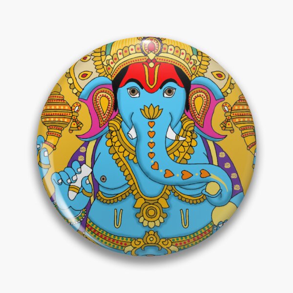 Item preview, Lord Ganesha Artwork – Remover of Obstacles Illustration designed and sold by Harshit_Digital_Arts.