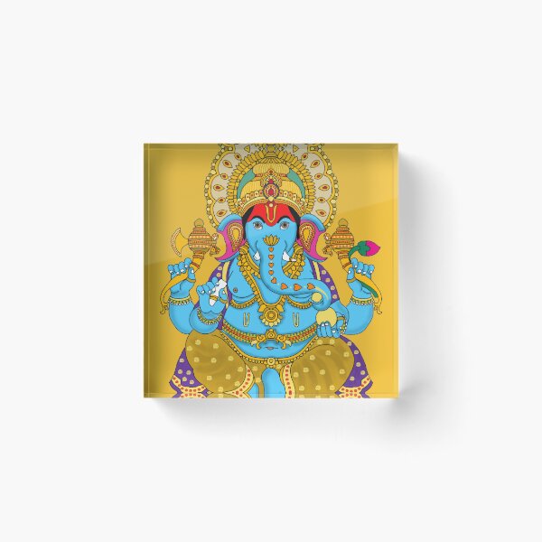 Item preview, Lord Ganesha Artwork – Remover of Obstacles Illustration designed and sold by Harshit_Digital_Arts.