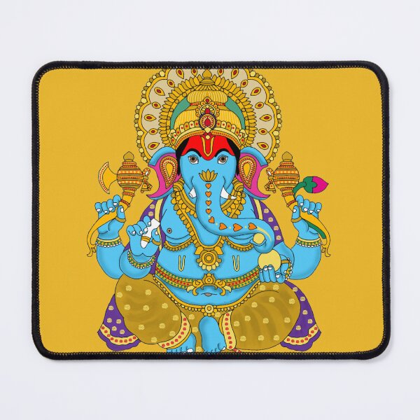 Item preview, Lord Ganesha Artwork – Remover of Obstacles Illustration designed and sold by Harshit_Digital_Arts.