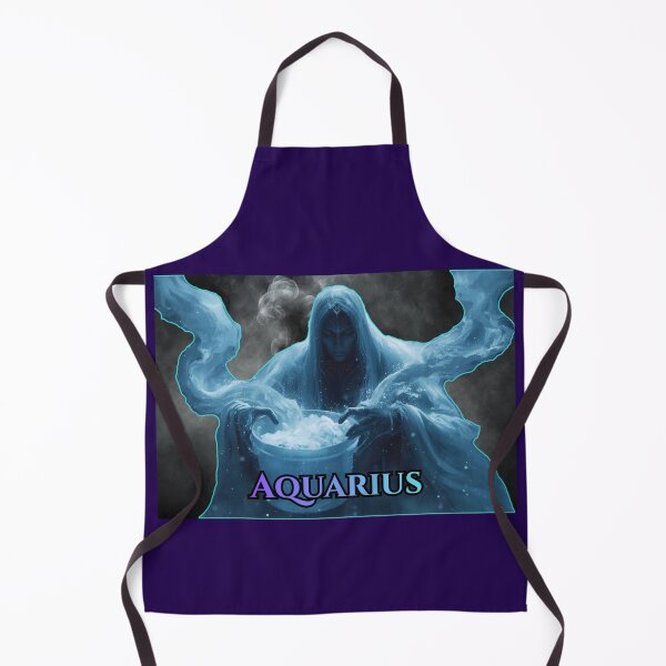 Item preview, Aquarius Ice Zodiac - Frozen Water Bearer Ethereal Spirit designed and sold by GreennieArt.