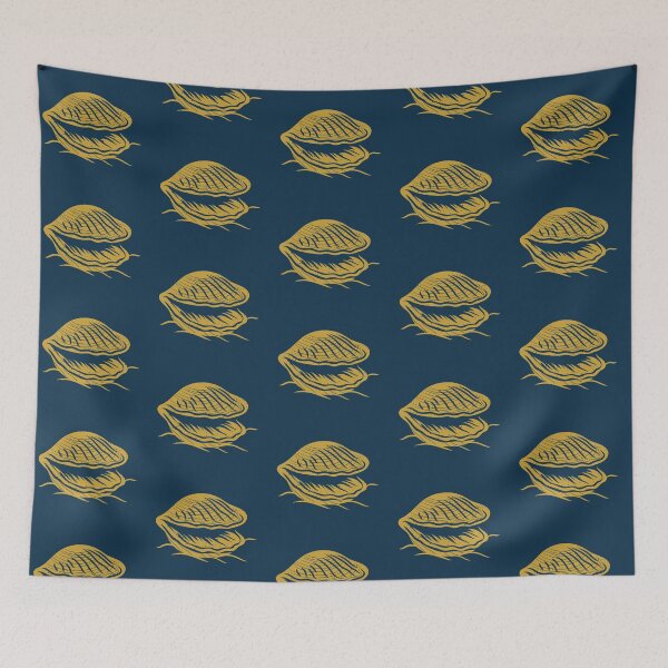 Item preview, Happy Clam Retro Vintage designed and sold by CamaleonDesigns.