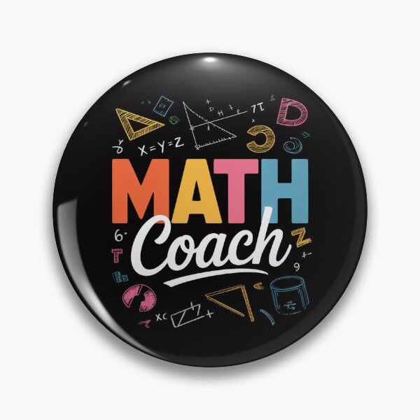 Item preview, Math Coach Math Teacher designed and sold by CareTopping.