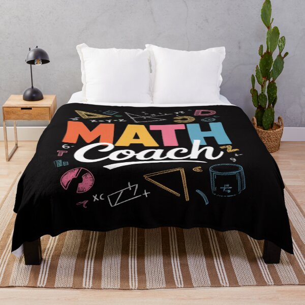 Item preview, Math Coach Math Teacher designed and sold by CareTopping.