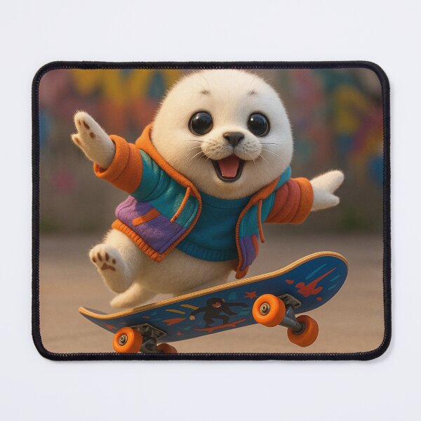 Item preview, Christmas Harp Seal designed and sold by Sillytoe.