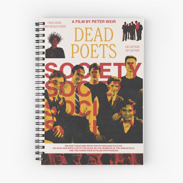Item preview, Dead Poets Society Vintage Style Print designed and sold by that80s.