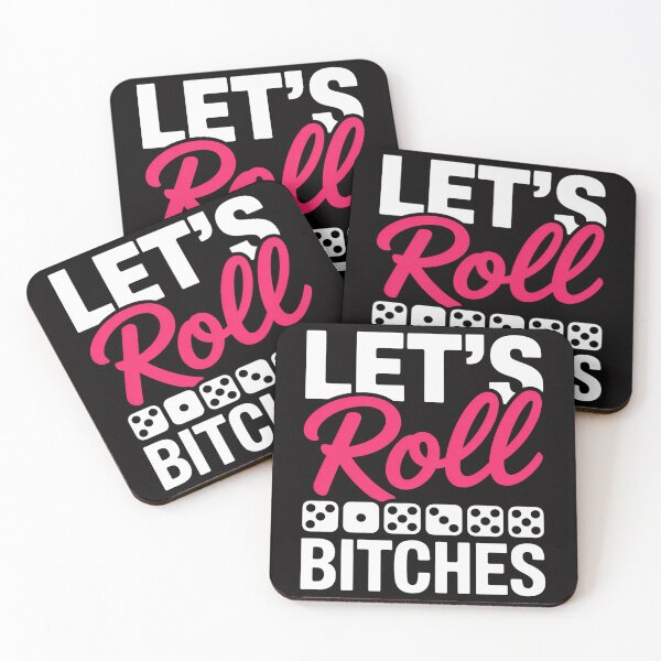 Item preview, Let's Roll Bitches Player Bunco Dice Game Party Night designed and sold by CareTopping.