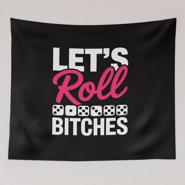 Item preview, Let's Roll Bitches Player Bunco Dice Game Party Night designed and sold by CareTopping.