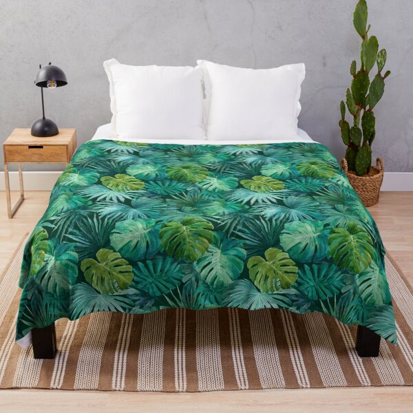 Item preview, Classic Flourishing Tropical Pattern For Sunny Interiors designed and sold by RoyalStarsPatts.