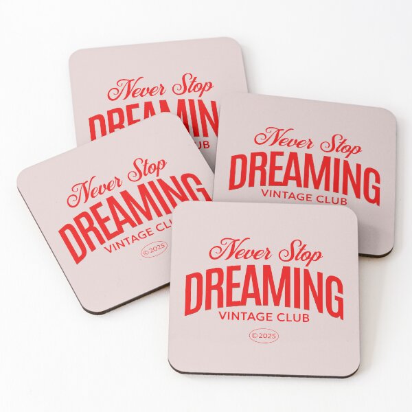 Item preview, Never Stop Dreaming Vintage Club designed and sold by NosandEdgy.