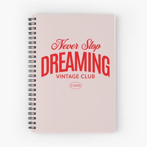 Item preview, Never Stop Dreaming Vintage Club designed and sold by NosandEdgy.