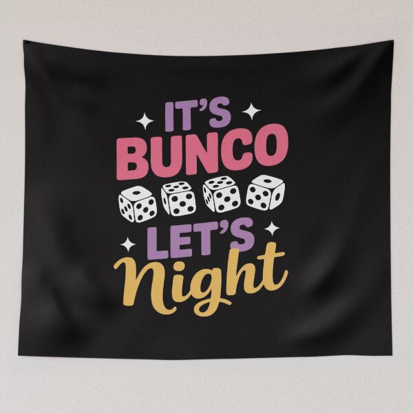 Item preview, It's Bunco Night Bunco designed and sold by CareTopping.