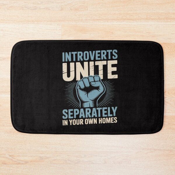 Item preview, Introverts Unite Separately - Introverted Antisocial designed and sold by CareTopping.