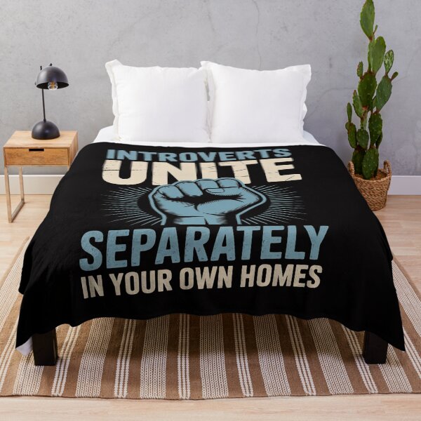 Item preview, Introverts Unite Separately - Introverted Antisocial designed and sold by CareTopping.